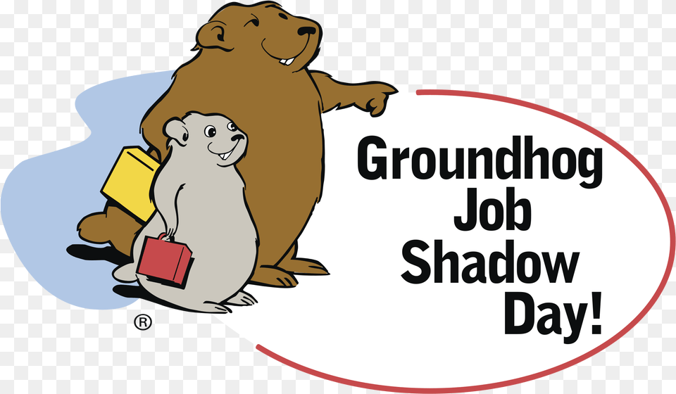 Groundhog Job Shadow Day Logo Transparent Groundhog Job Shadow Day, Animal, Mammal, Baby, Person Png