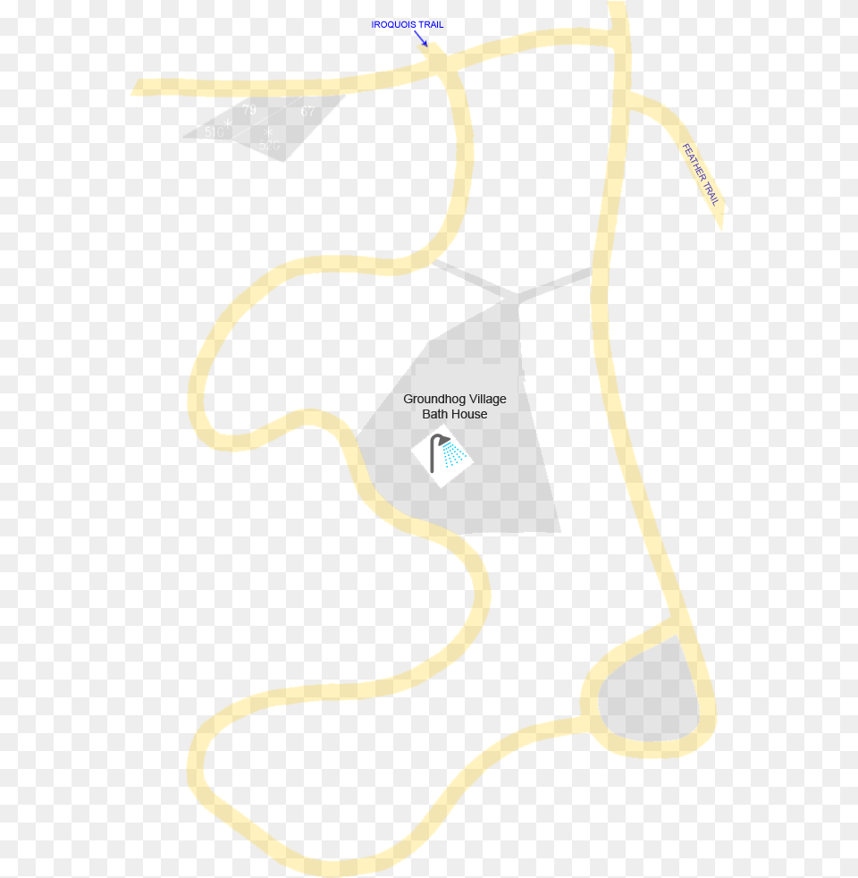 Groundhog Village Map, Chart, Plot, Bow, Weapon Free Png