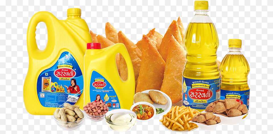 Groundnut Oil Vs Sunflower Oil Saraswati Groundnut Convenience Food, Lunch, Meal, Person, Cooking Oil Free Png