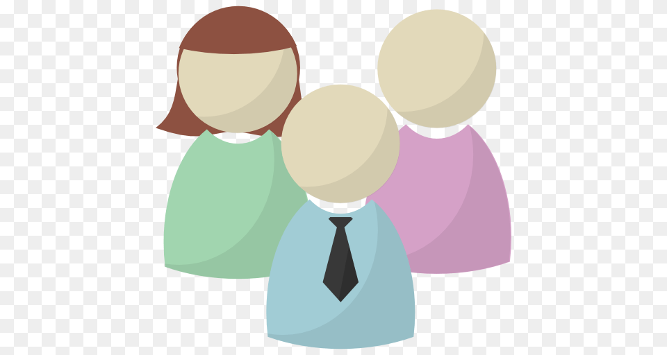 Group Leader People Team Users Icon, Accessories, Formal Wear, Necktie, Tie Free Transparent Png