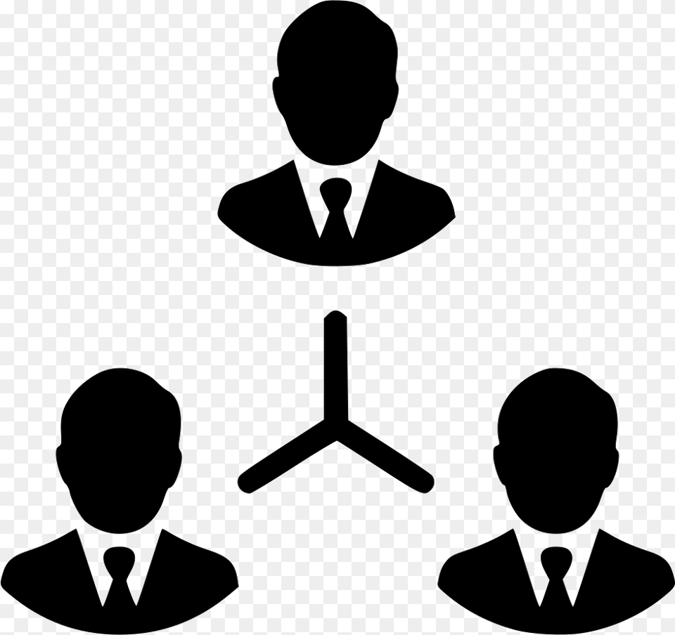 Group Men Comments Team Business Icon, Stencil, Silhouette, Adult, Male Png