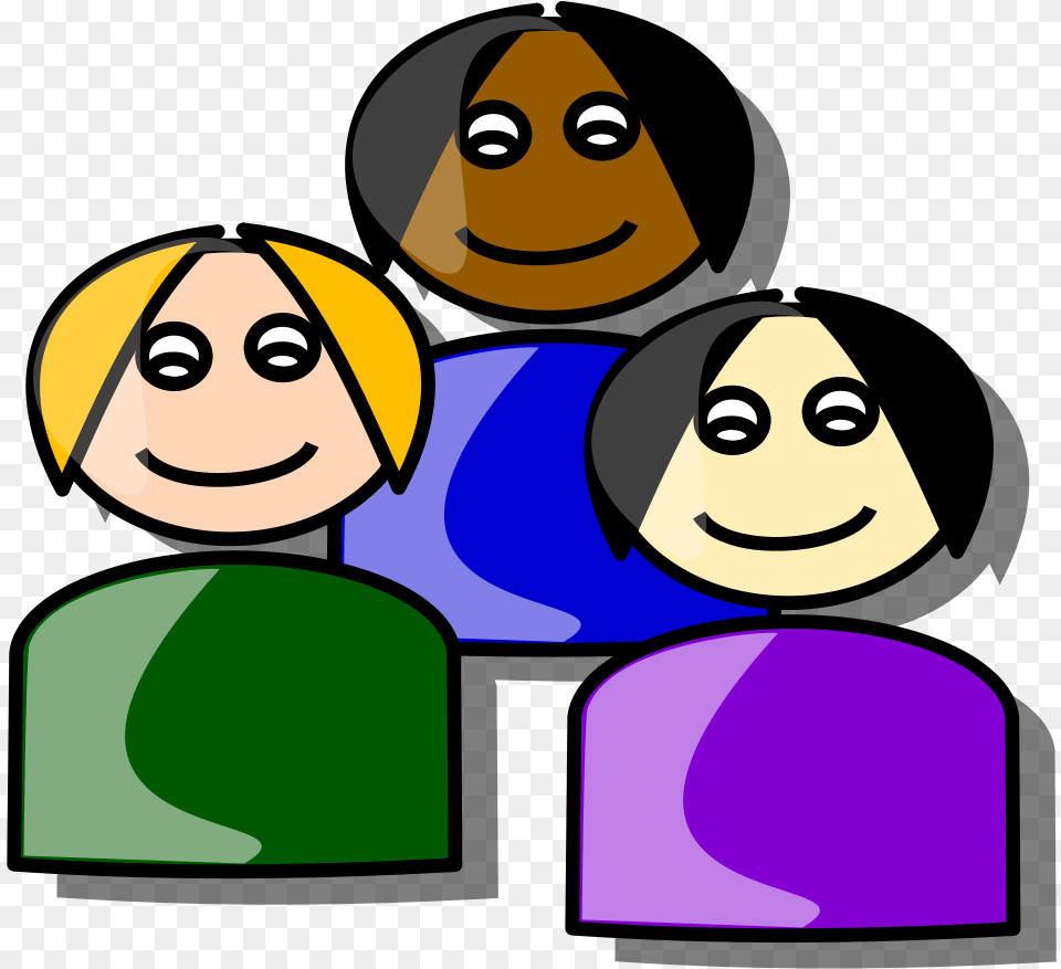 Group Of Happy People Clip Art Clipart Humans Clipart, Cap, Clothing, Hat, Face Free Transparent Png