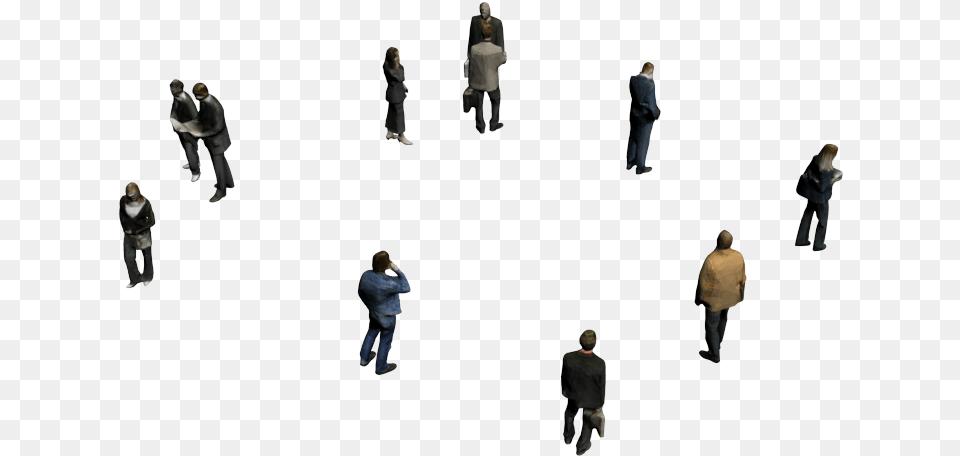 Group Of People 3ds Max Model Snow, Walking, Clothing, Coat, Person Png