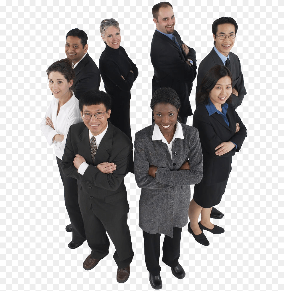 Group Of People Business People Transparent Background, Jacket, Blazer, Suit, Clothing Free Png Download