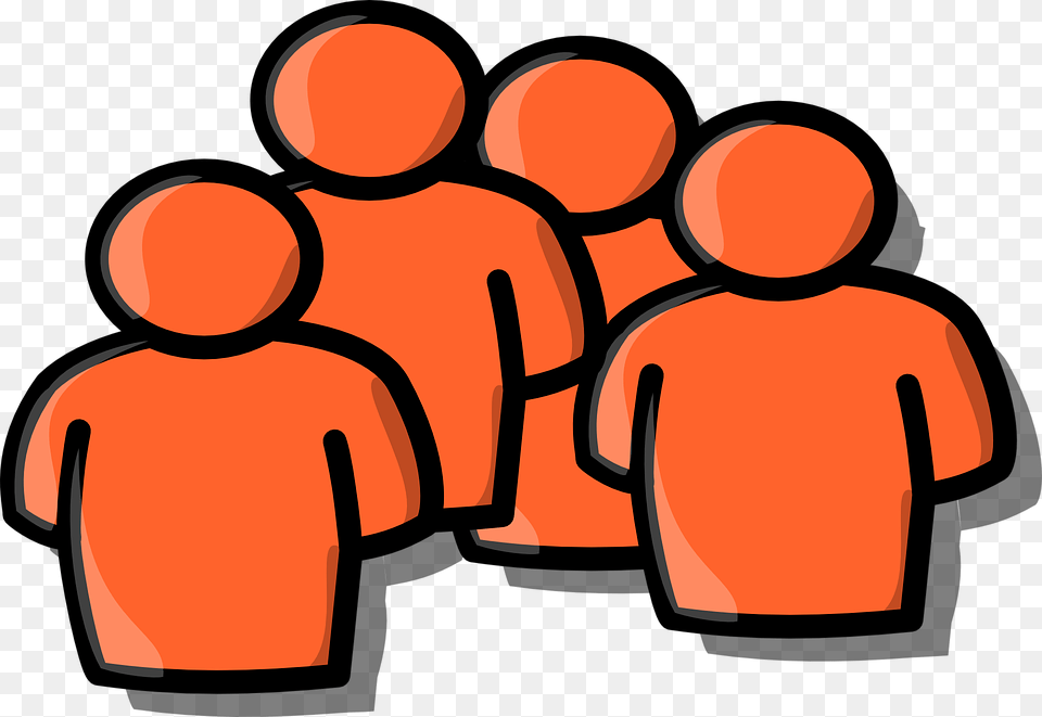 Group Of People Clipart Groups, Person, Back, Body Part, Crowd Free Png Download