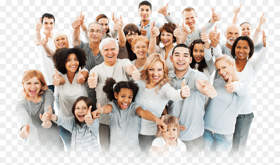 Group Of People Giving Thumbs Up Download, Adult, Person, Hand, Woman Png