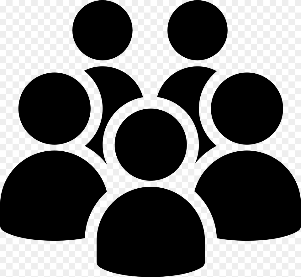 Group Of People In A Formation Icon Svg Psd Employee Engagement Icon, Gray Free Png