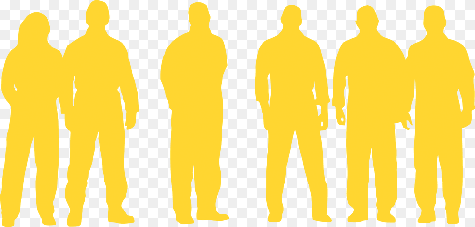 Group Of People Silhouette, Adult, Male, Man, Person Png