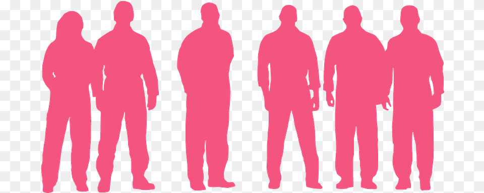 Group Of People Silhouette Vector Silhouettes Creazilla People In Background Drawing, Adult, Male, Man, Person Free Png