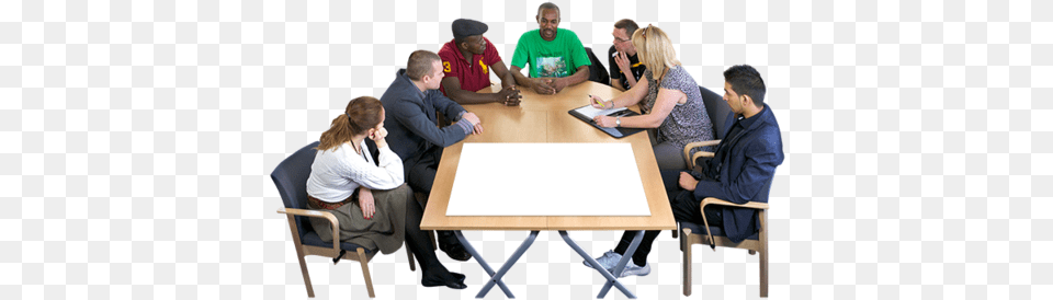 Group Of People Sitting Around A Meeting Table Training For People Working With Disabled People And, Adult, Person, Woman, Female Png