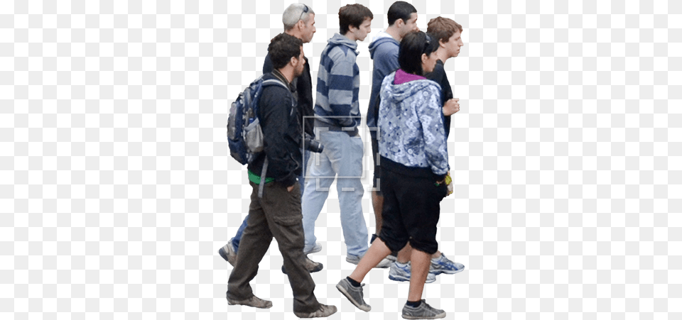 Group Of People Walking Image Group Of People Walking, Person, Bag, Clothing, Pants Free Png
