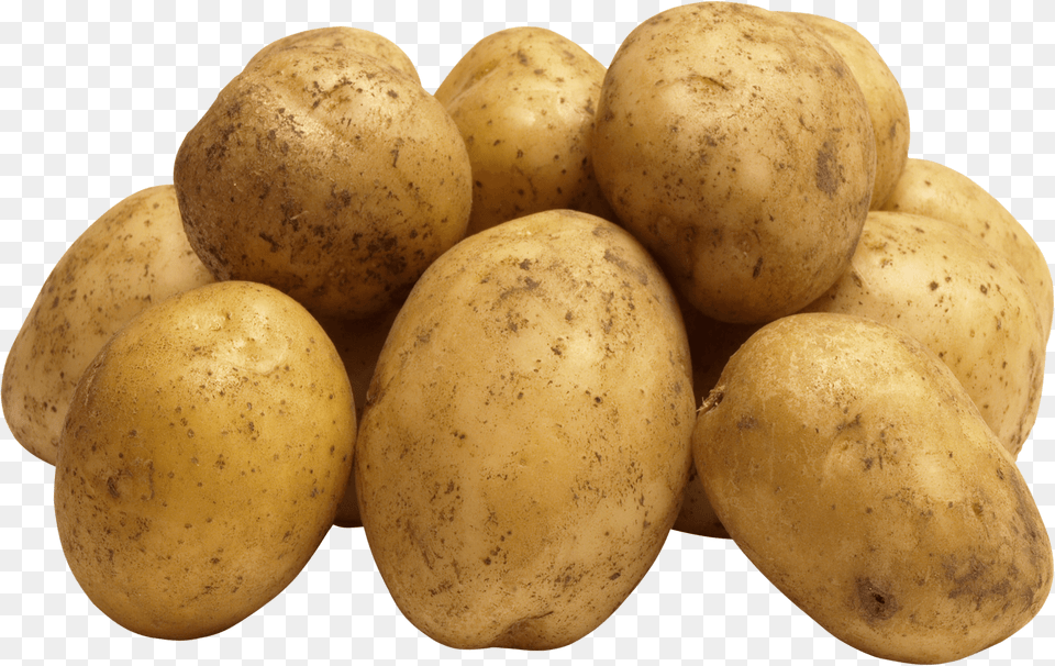 Group Of Potatoes, Food, Plant, Potato, Produce Free Png