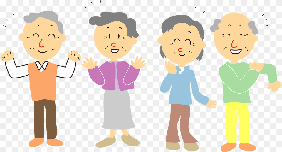 Group Of Seniors Clipart, Baby, Person, Face, Head Free Transparent Png