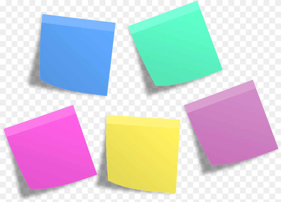 Group Of Sticky Notes Transparent Background Sticky Notes Free Png