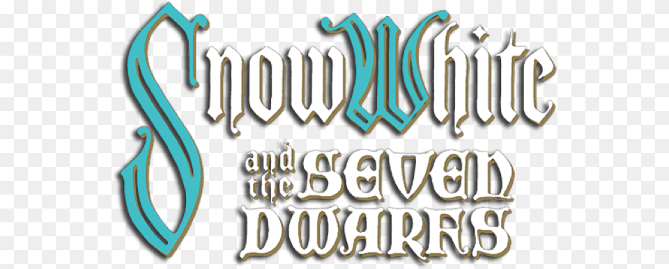 Group Panto Snow White And The Seven Dwarfs Logo, Text, Calligraphy, Handwriting Free Png Download