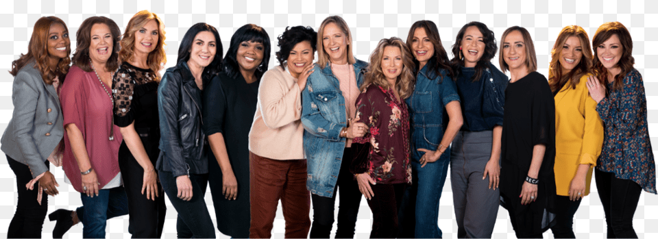 Group Photo Better Together Tbn Cast, Woman, Sleeve, Person, People Free Png