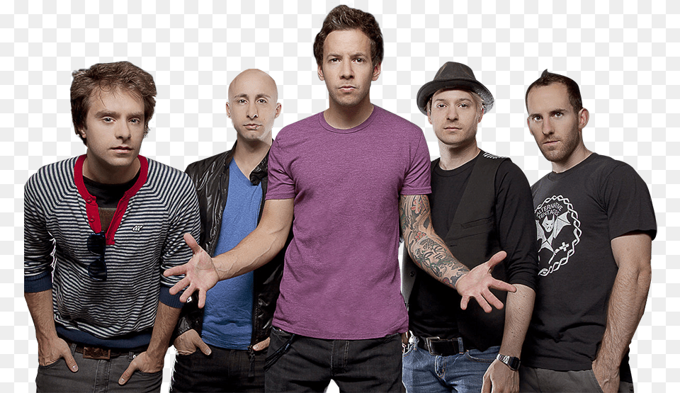 Groupe Simple Plan, Tattoo, People, Skin, Person Png Image