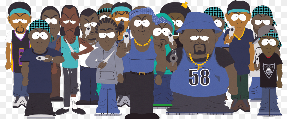 Groups Crips Crip Gang South Park, Person, People, Baby, Boy Png Image
