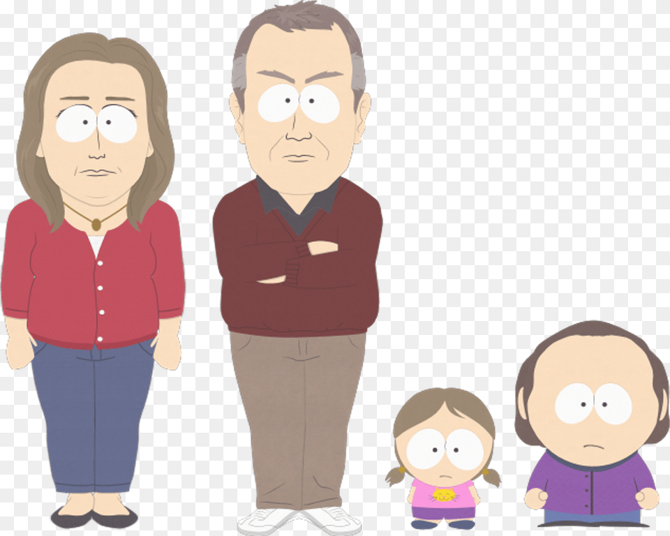 Groups Families White Family South Park The White Family, Long Sleeve, Sleeve, Clothing, Person Png Image
