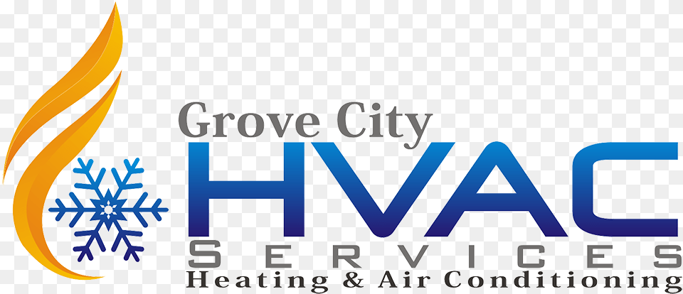 Grove City Hvac Services Logo Grove City Hvac Services Air Conditioning Hvac Company Logos, Outdoors, Nature Free Png Download