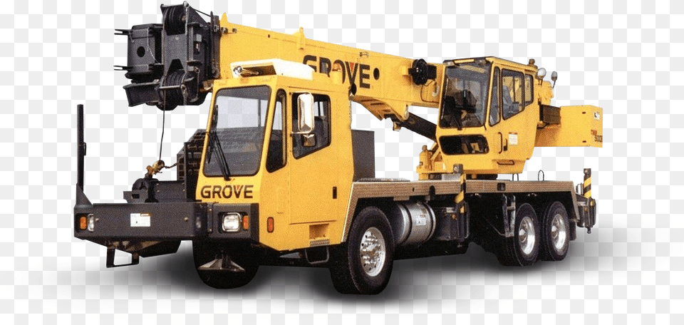 Grove Tms500e Crane Crane, Construction, Construction Crane, Transportation, Truck Free Transparent Png