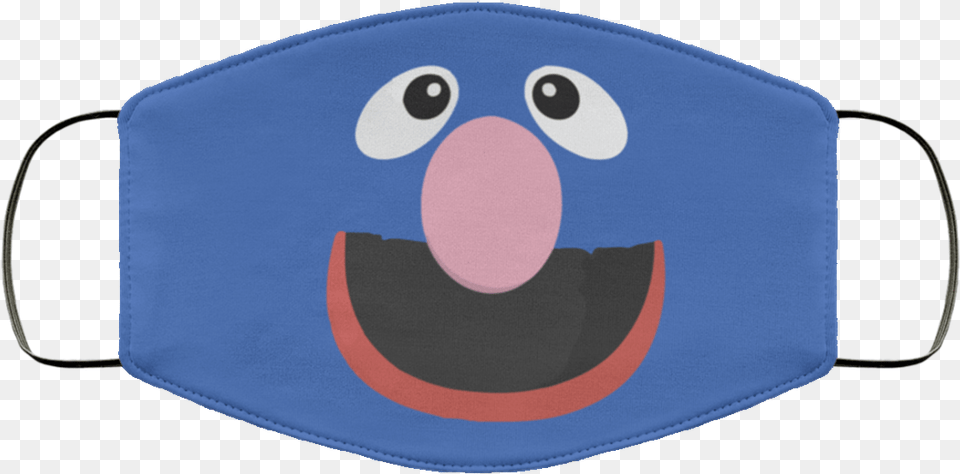 Grover Face Mask Washable Reusable Sicilian Face Mask, Cushion, Home Decor, Accessories, Bag Png