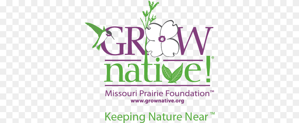 Grow Native Logo Grow Native Missouri, Advertisement, Herbal, Herbs, Plant Free Png