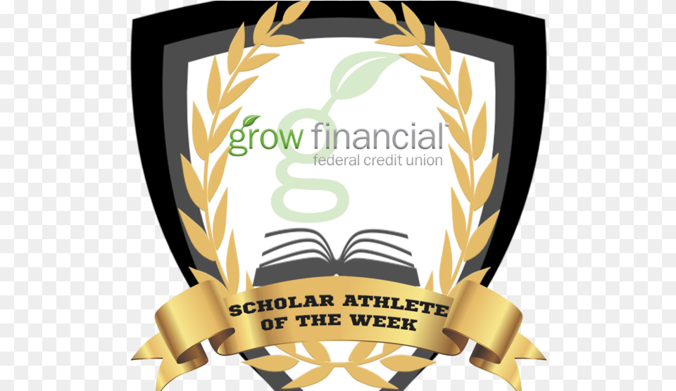 Grow Scholar Athlete Graphic Athlete, Logo, Badge, Symbol, Tape Png Image