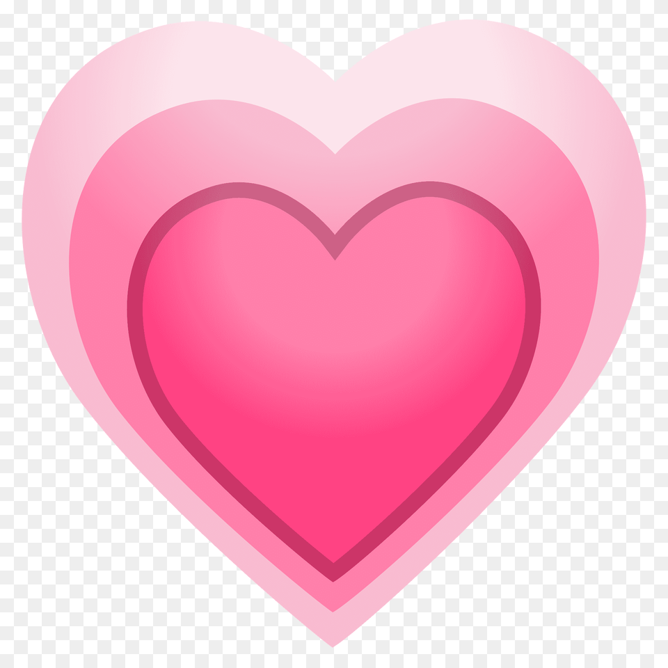 Growing Heart Emoji Clipart, Disk Free Transparent Png