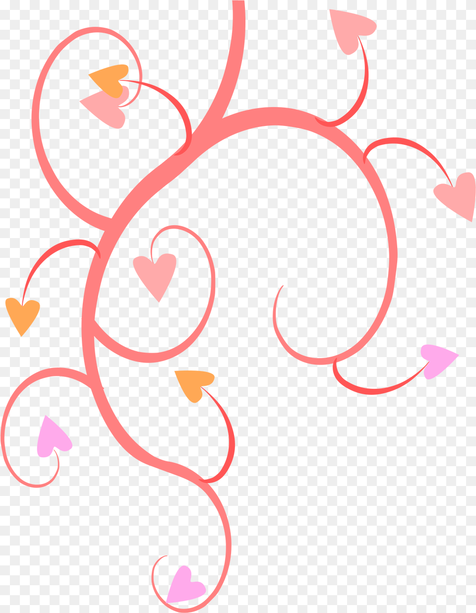 Growing Hearts Graphic Royalty Hearts And Flowers, Art, Floral Design, Graphics, Pattern Png Image