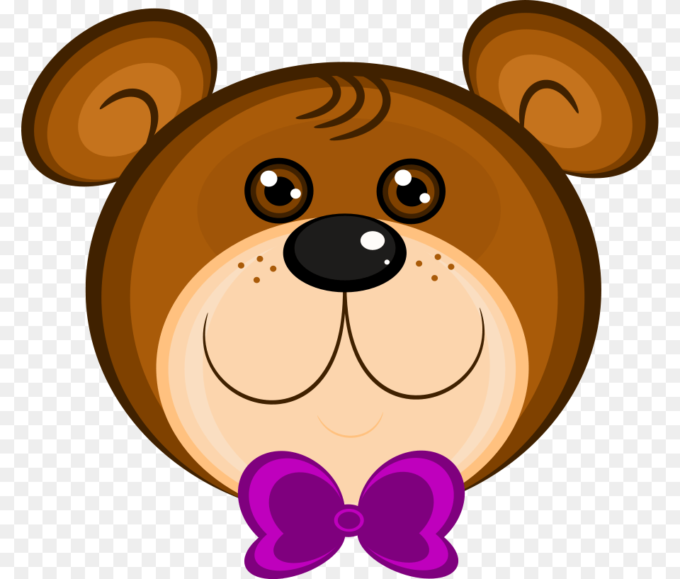 Growling Grizzly Bear Clipart Free Clipart Face Of Bear Clipart, Disk Png