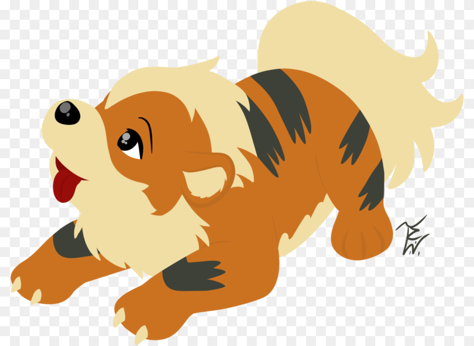 Growlithe Drawing Happy Birthday Growlithe, Animal, Canine, Dog, Mammal Png