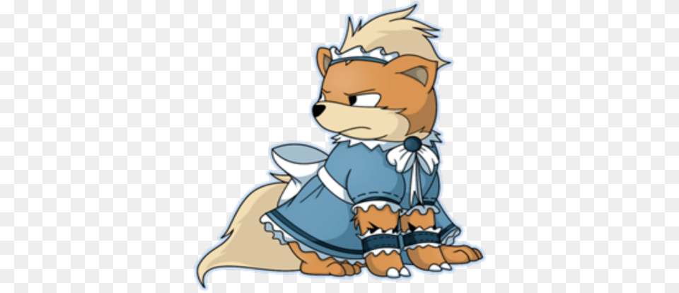 Growlithe Maid Roblox, Baby, Person, Book, Comics Free Png Download