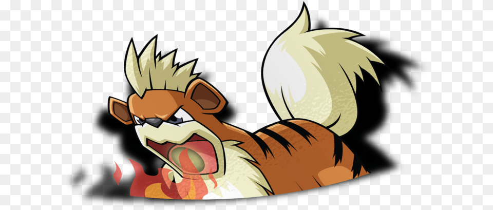 Growlithe Peeker Sticker Cartoon, Anime, Animal, Fish, Sea Life Png