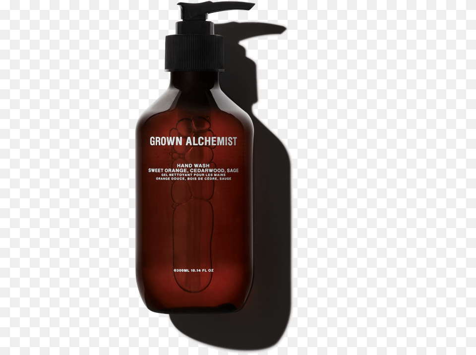 Grown Alchemist Hand Wash, Bottle, Lotion, Smoke Pipe Png Image