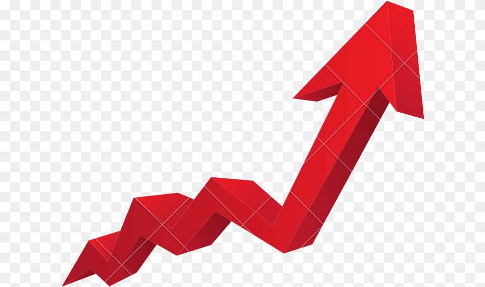 Growth Arrow Croissance Icone, Art, Paper, Origami, Dynamite Free Png
