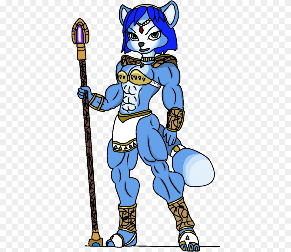 Growth Drawing Warrior Download Krystal Star Fox Age, Book, Comics, Publication, Baby Free Transparent Png