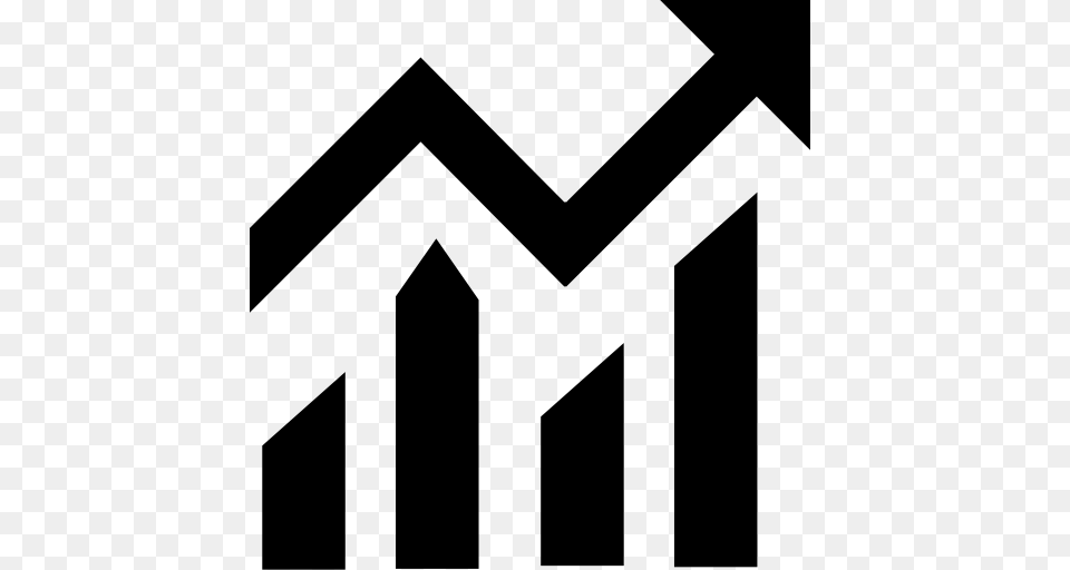 Growth Rate Rate Star Icon With And Vector Format For Free, Gray Png