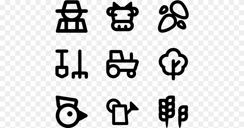 Growth Vector Stock Farm Icons, Gray Png