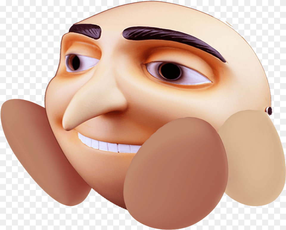Gru Kirby By Tweettootskittlenoot Fur Affinity Dot Net Drawings From People With Depression, Doll, Toy, Face, Head Png Image