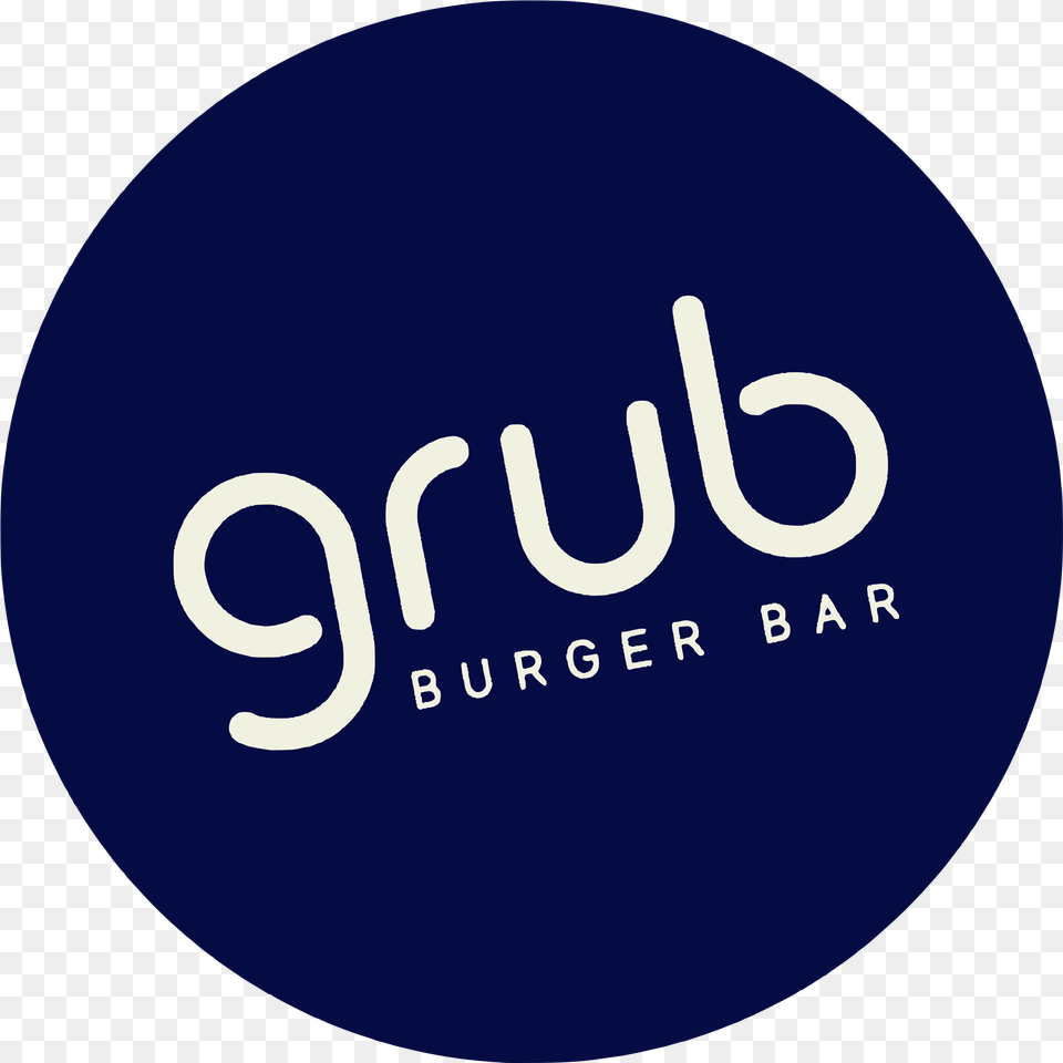 Grub Burger Bar Logo Transparent Circle, Disk Free Png Download