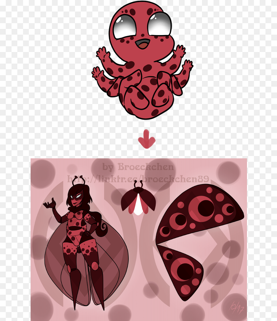 Grubdopt Ladybug Lepidoptera, Maroon, Person, Art, Graphics Free Png