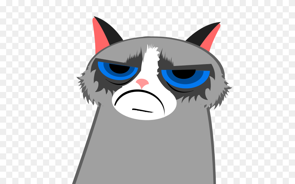 Grumpy Cat, Animal, Mammal, Pet Png