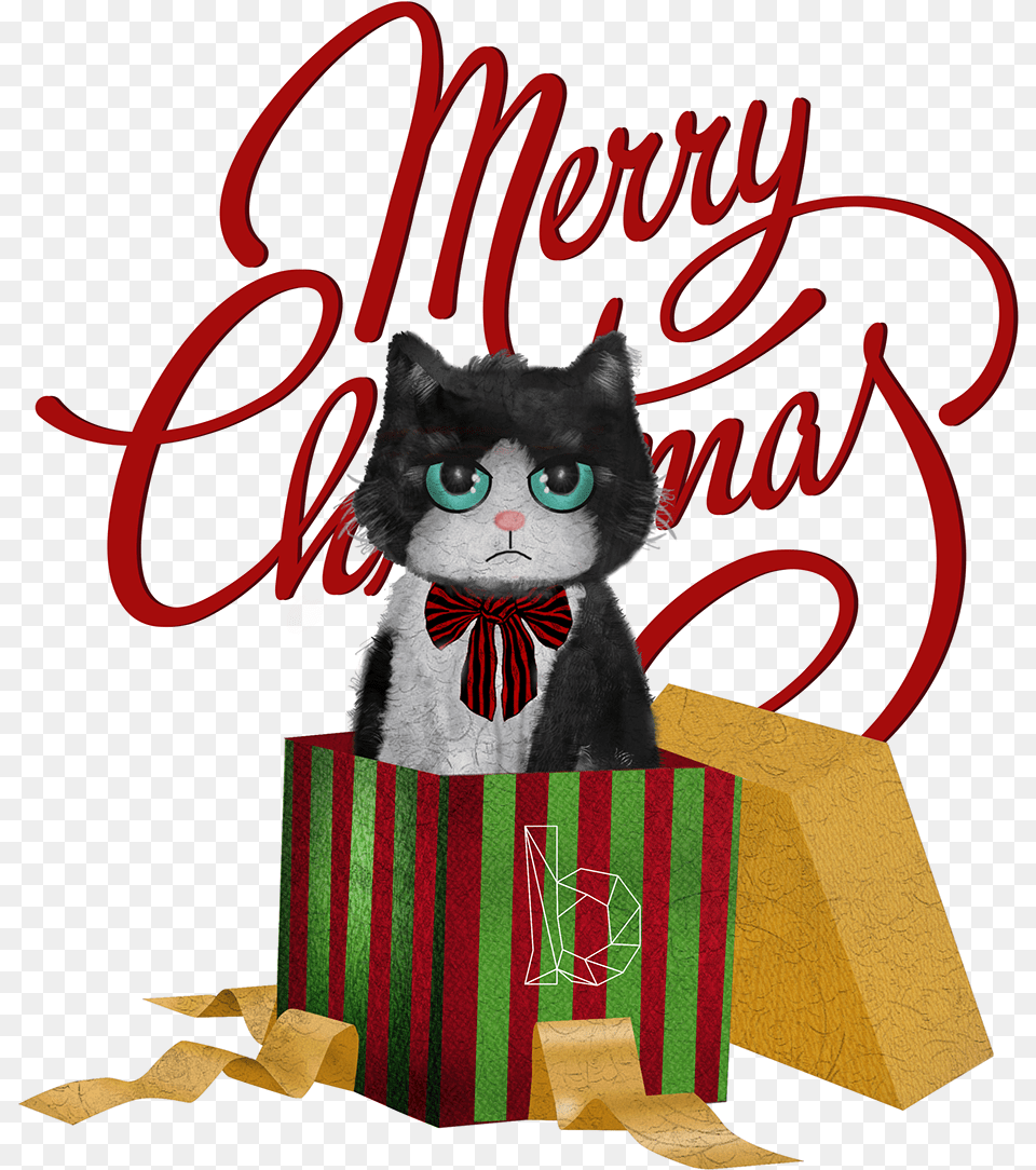 Grumpy Cat Thank You Clip Art Christmas Day, Animal, Mammal, Pet Png Image