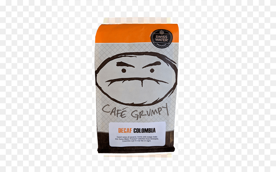 Grumpy Coffee, Face, Head, Person, Powder Free Png