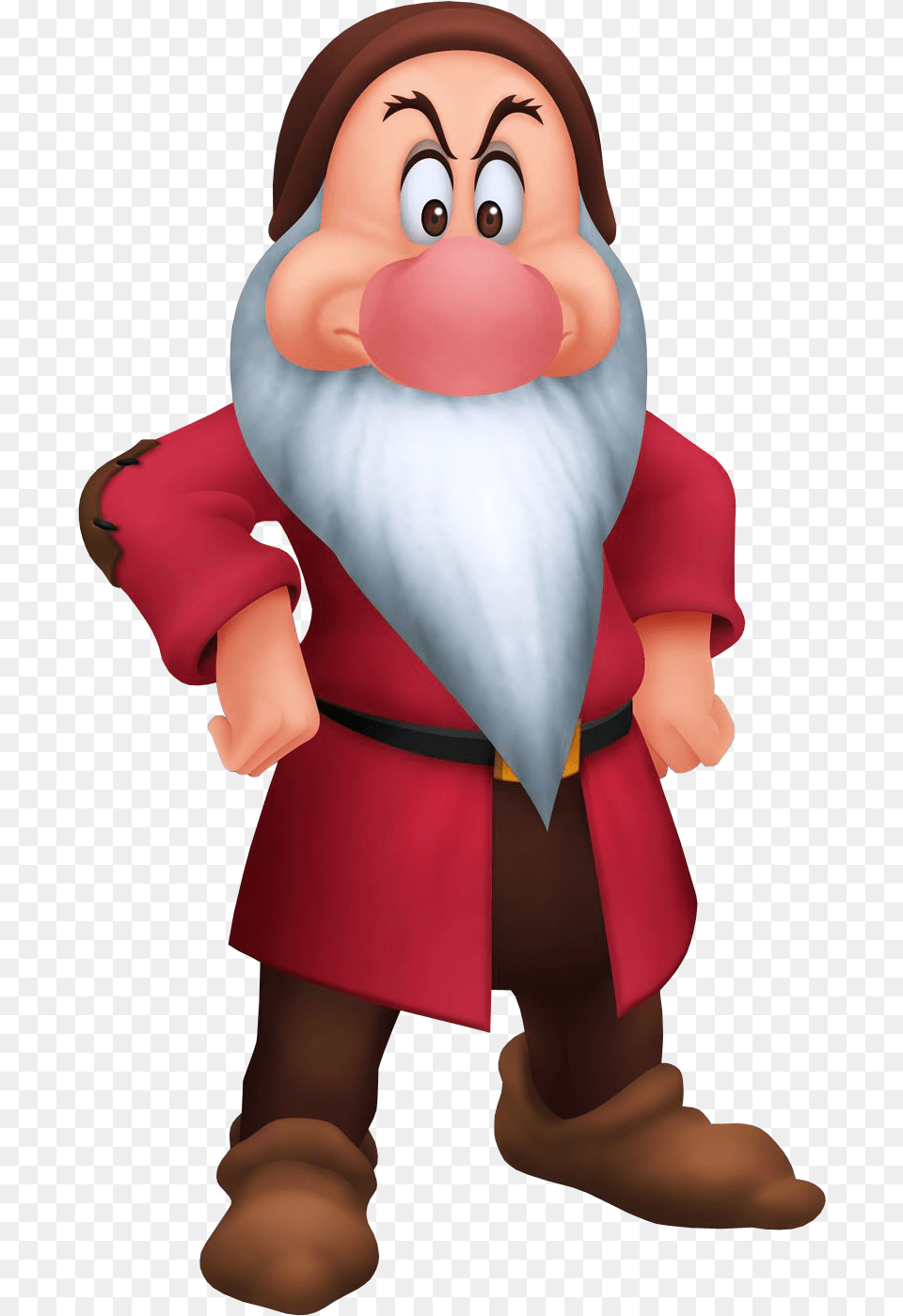 Grumpy Dwarf, Baby, Person, Cartoon Png Image