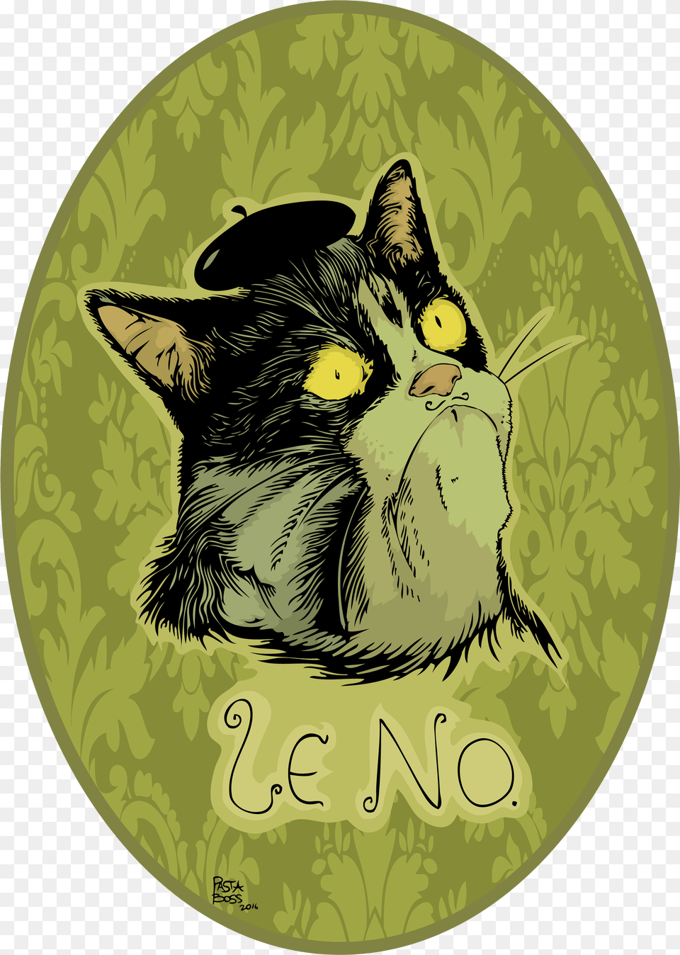 Grumpy French Black Cat, Logo, Animal, Mammal, Pet Free Transparent Png