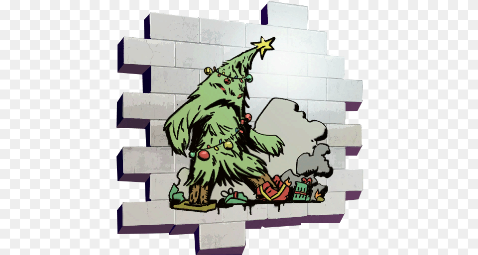 Grumpy Tree Spray Fortnite Wiki Fortnite Neon Cat Spray, Art, Graphics Free Png