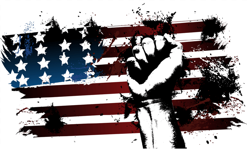 Grunge American Flag, American Flag, Body Part, Hand, Person Free Png