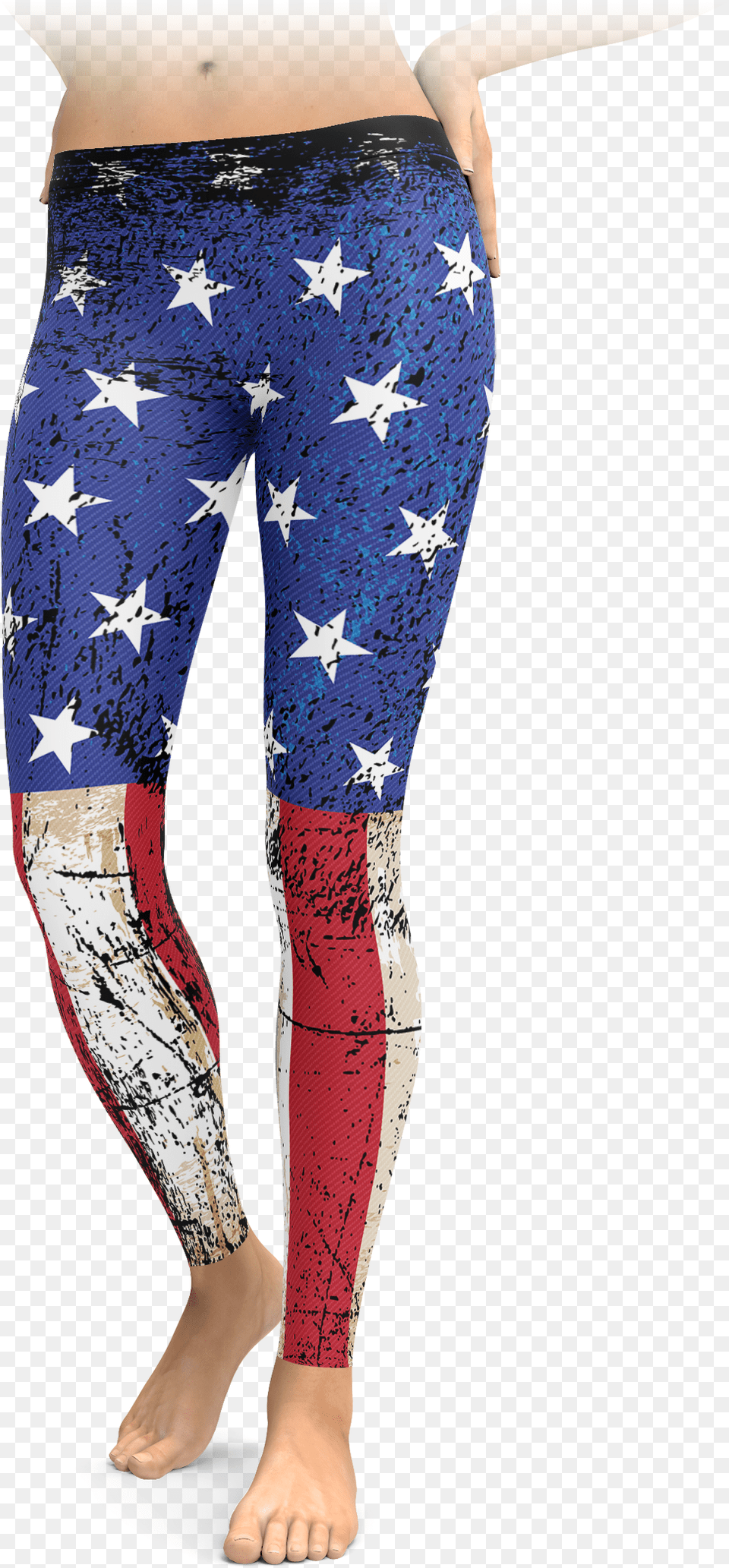 Grunge American Flag, Clothing, Hosiery, Pants, Tights Free Transparent Png